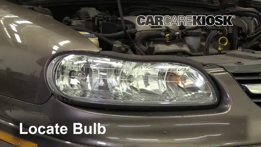 2002 Chevrolet Malibu LS 3.1L V6 Lights Highbeam (replace bulb)